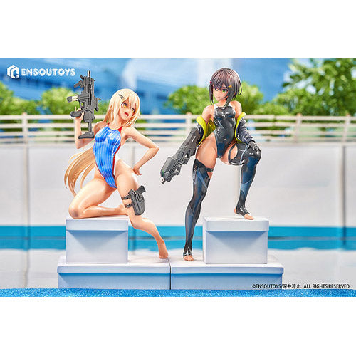 Arms Note Swim Team Bucho-chan and Kohai-chan Set 1/7 Figure