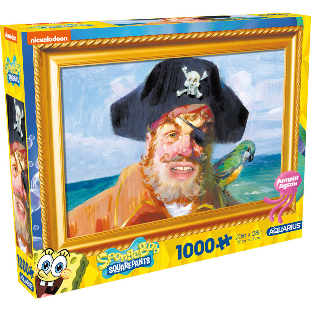 Spongebob Squarepants Painty the Pirate Puzzle 1000pc