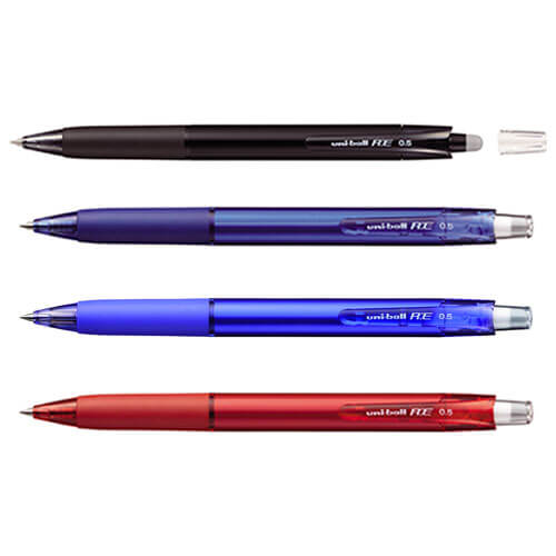 Uni-Ball Erasable Retractable Gel Ink Pen 0.5mm