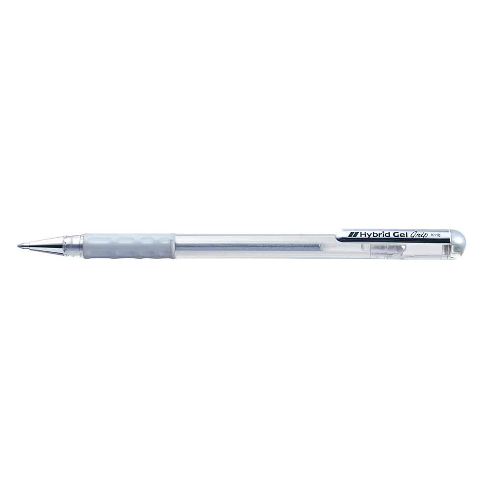 Pentel Hybrid Gel Grip Rollerball Pen (Box of 12)