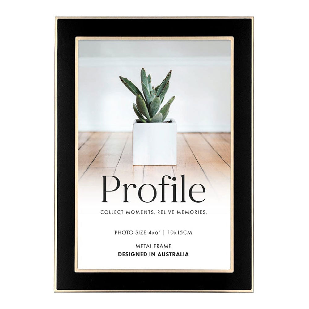 Profile Eternal Photo Frame (Black/Rose Gold)