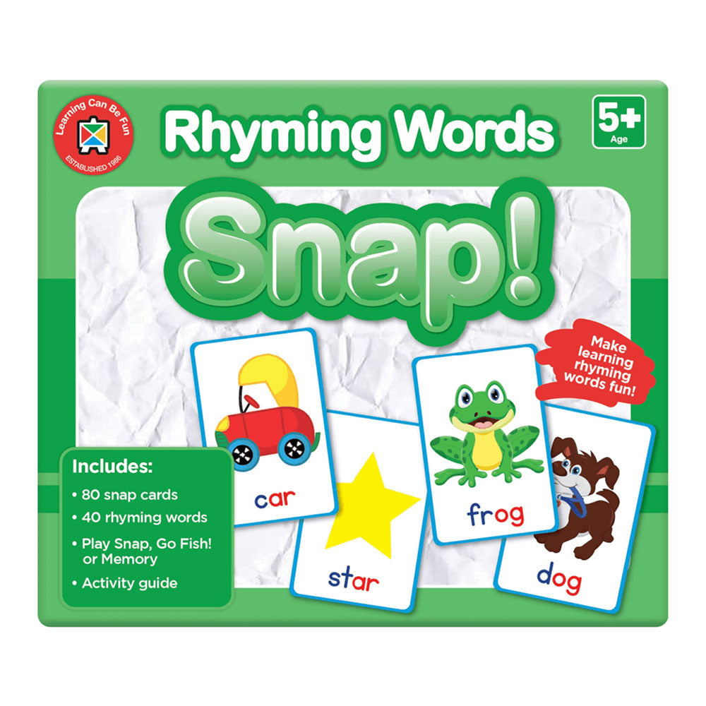 Learning Can Be Fun Rhyming Words Snap