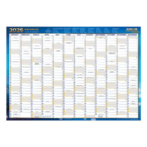 Writeraze Laminated 2025 Planner