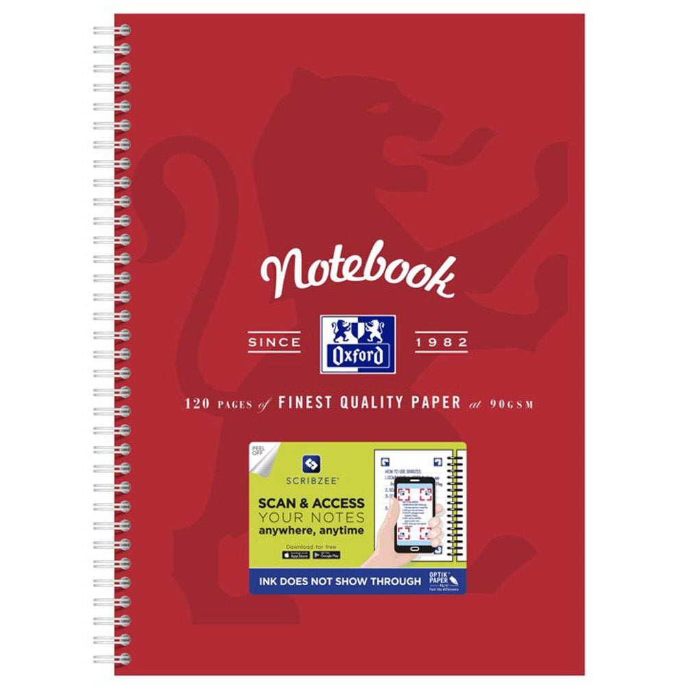 Oxford Scribzee Compatible A4 Notebook