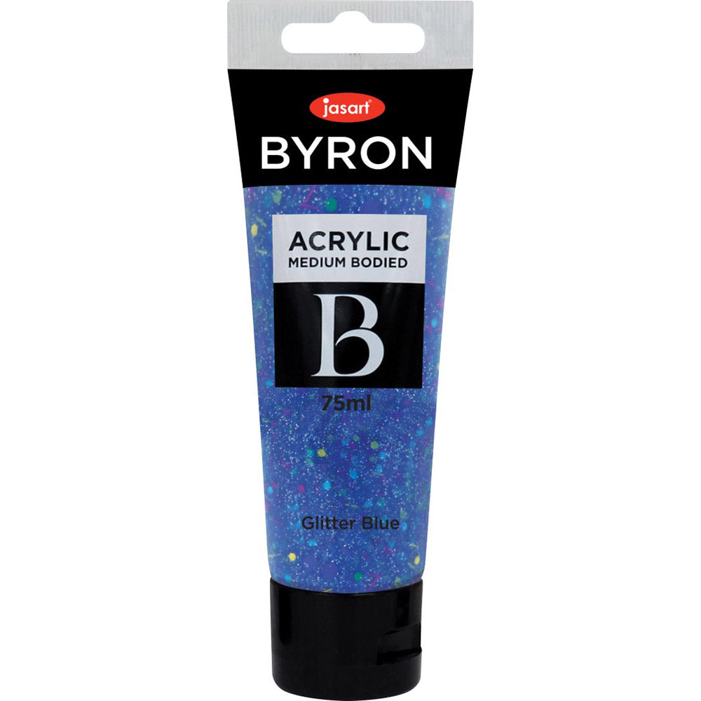 Jasart Byron Glitter Acrylic Paint 75mL