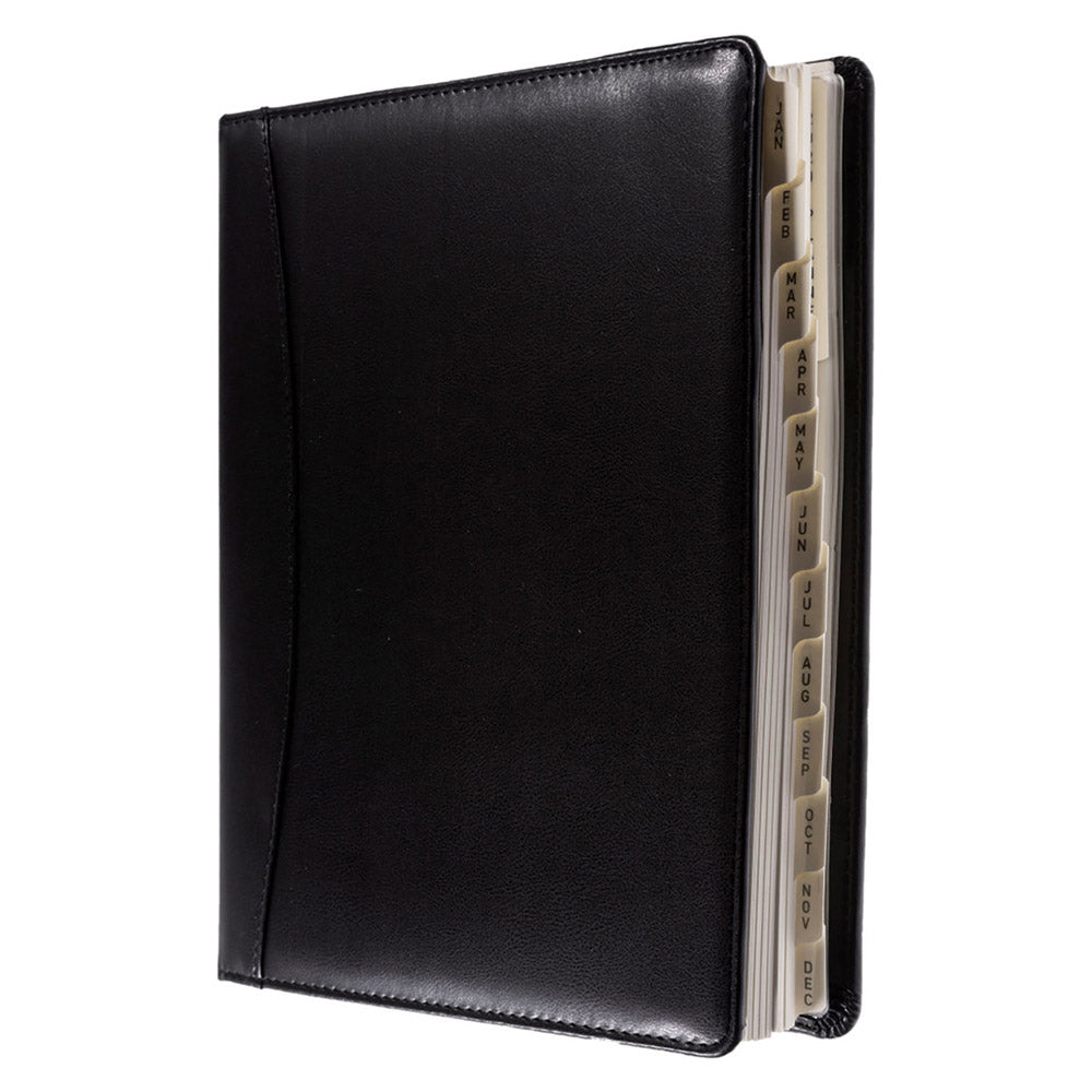 Debden Elite Excutive Quarto 1DTP 2025 Diary (Black)