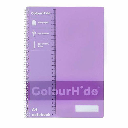 Colourhide A4 Notebook 120pg