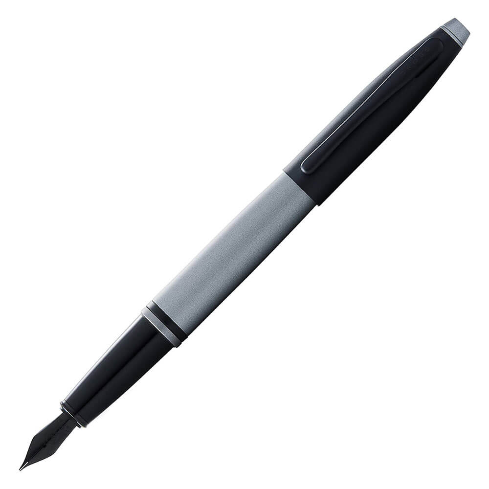 Cross Calais Fountain Pen (Matte Grey/Black)