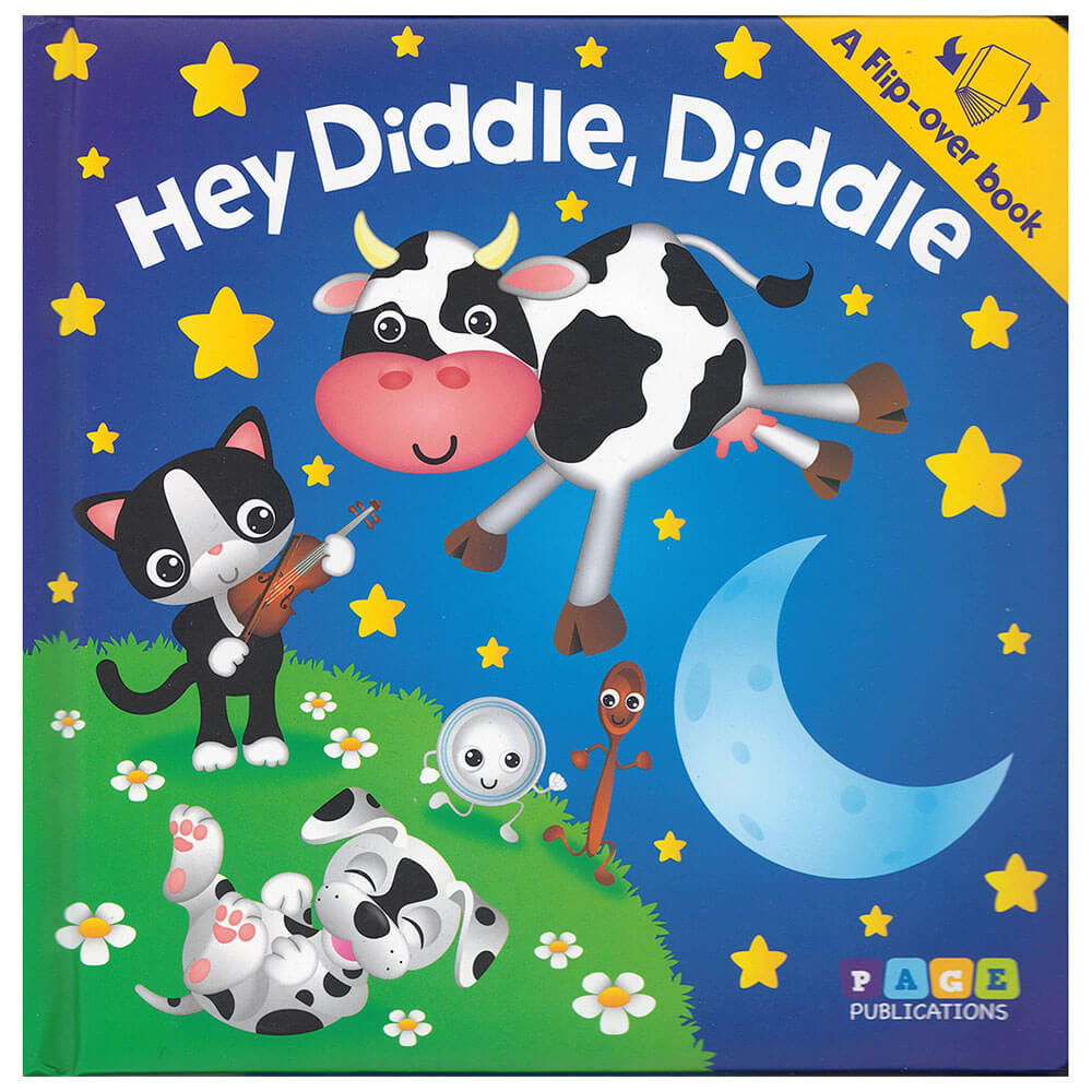 Flip-over Book: Hey Diddle & Mary Had a Little Lamb Book