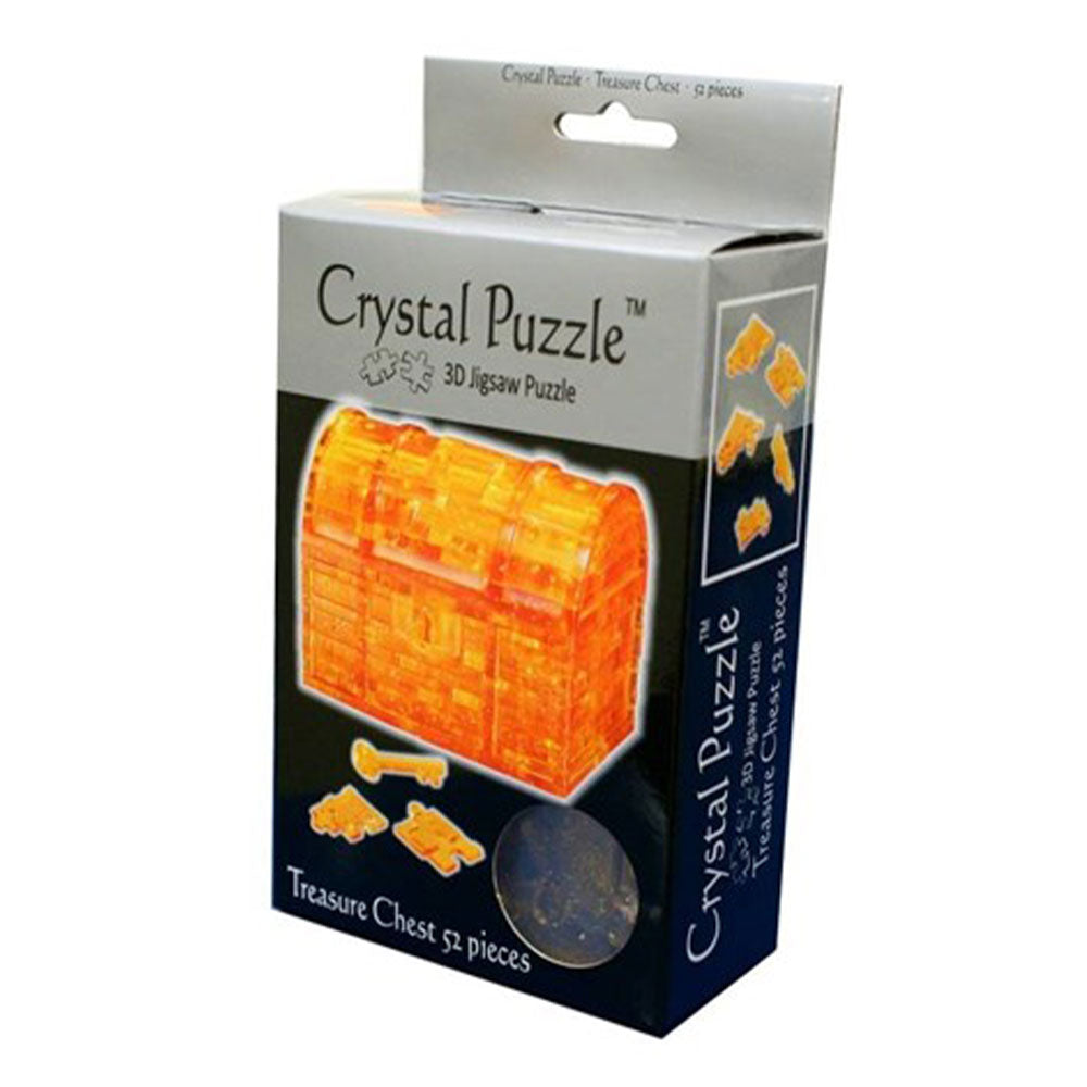 Treasure Chest 3D Crystal Jigsaw Puzzle