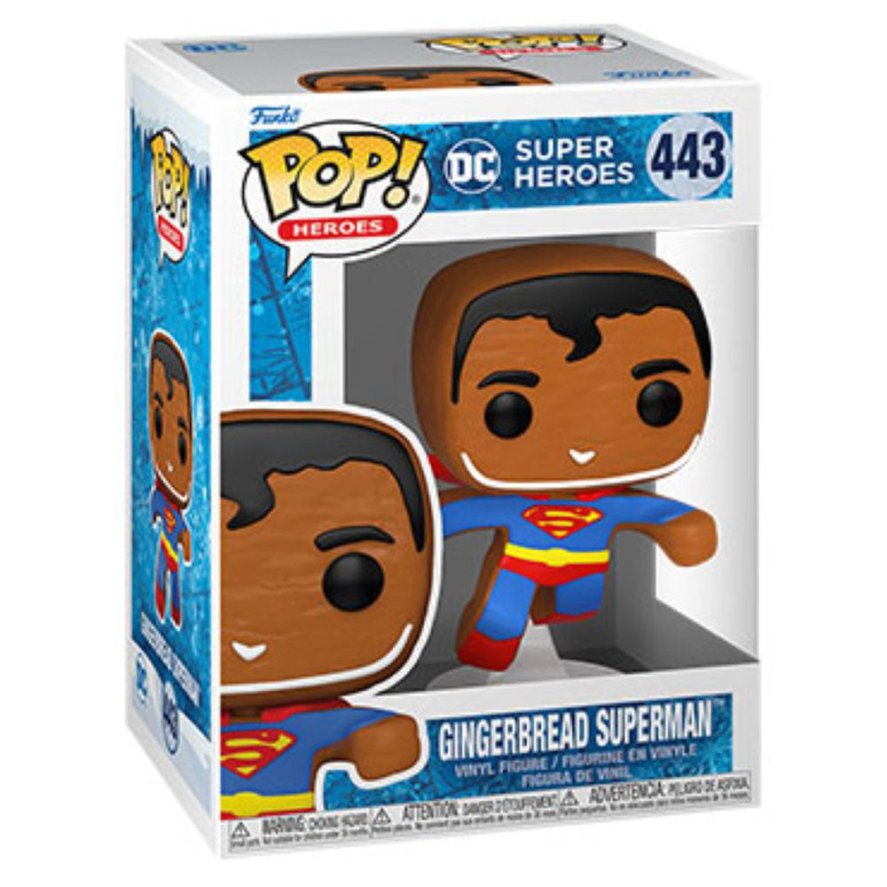 DC Comics Gingerbread Superman Pop! Vinyl