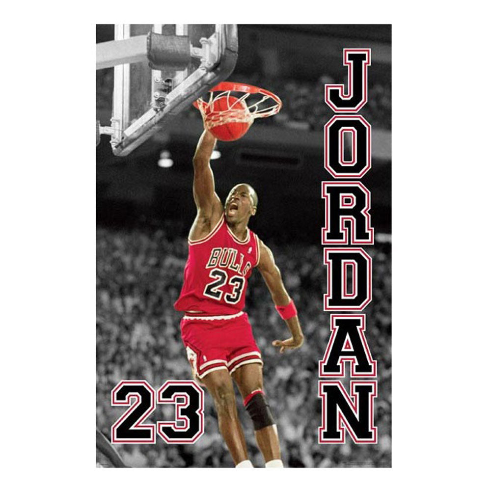 NBA Michael Jordan Jump Poster