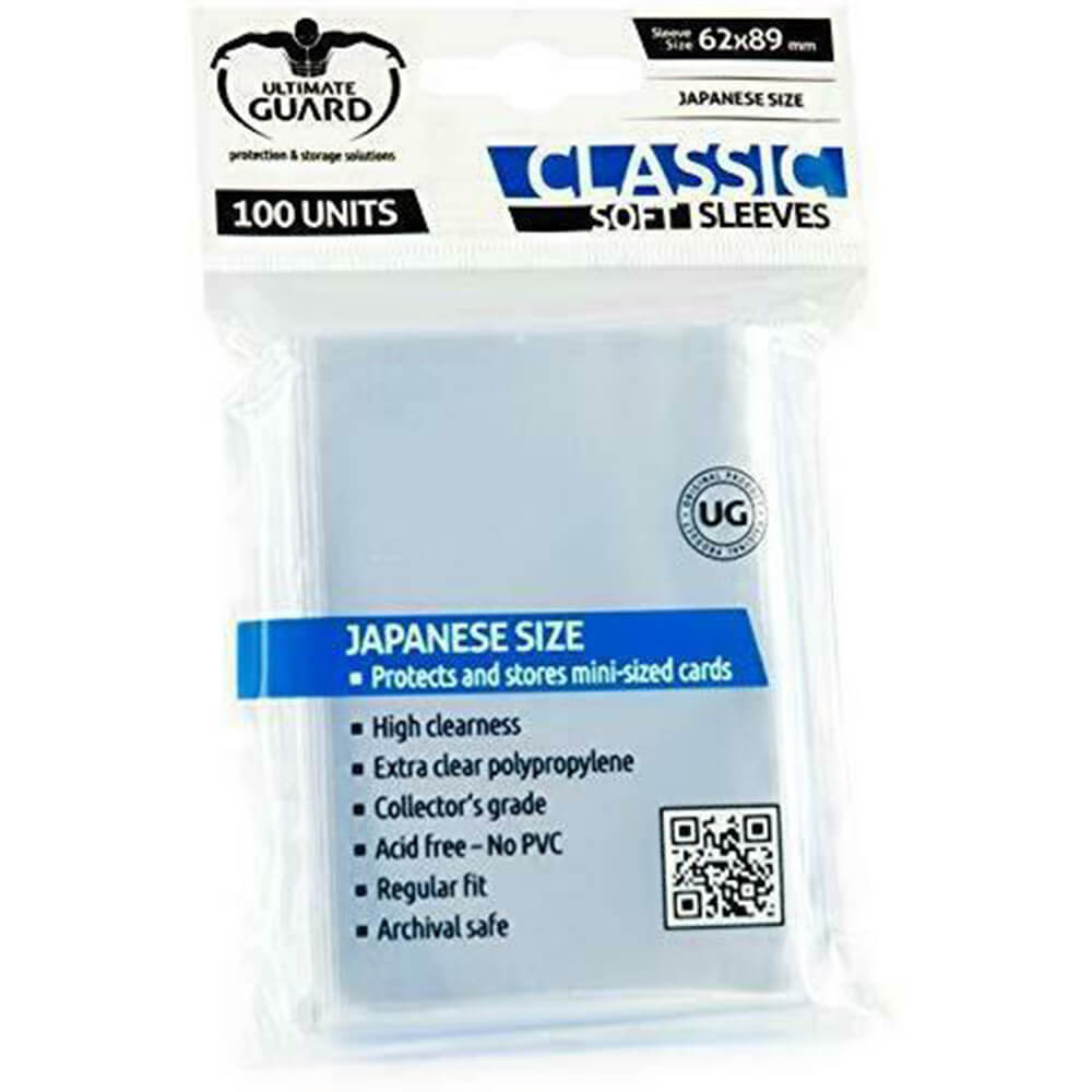 UG Classic Soft Sleeves Transparent 100pcs