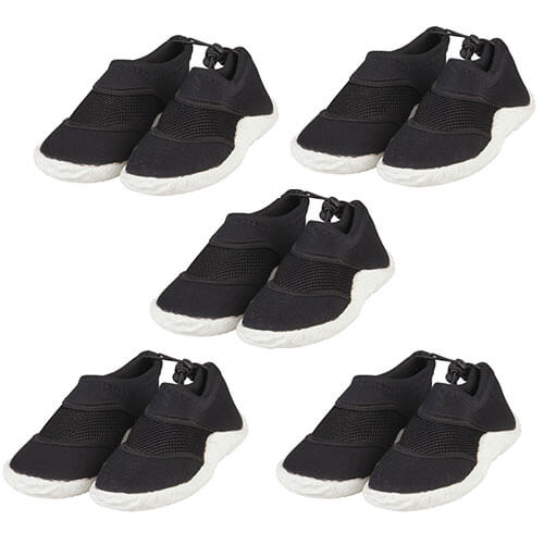 Black Reef Neoprene Shoes for Men