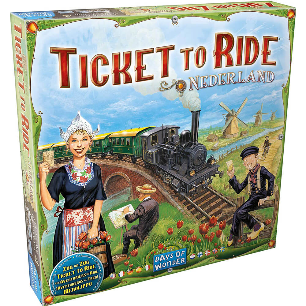 Ticket to Ride Map Collection 4 Nederland Board Game