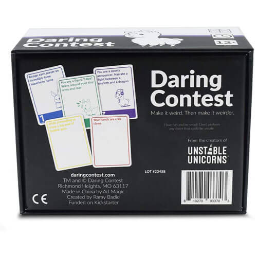 Daring Contest Board Game Family Edition