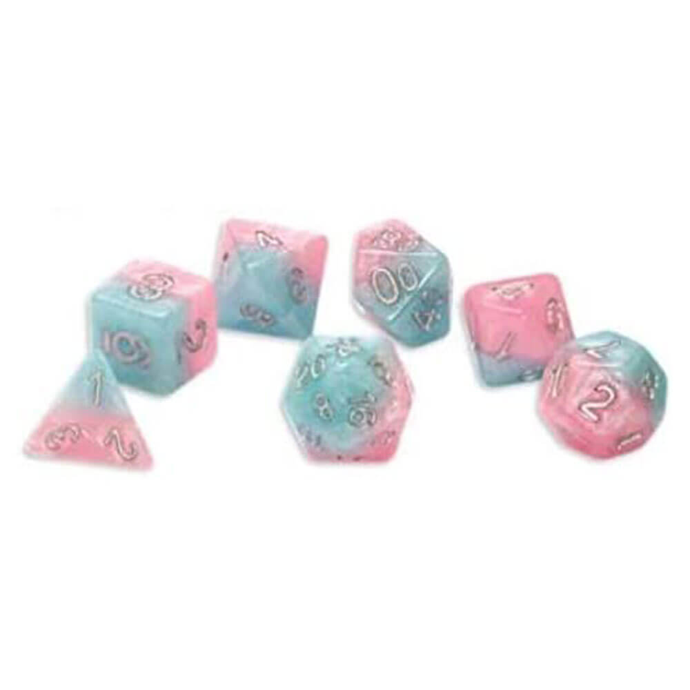 Halfsies Dice Polyhedral Dice Set