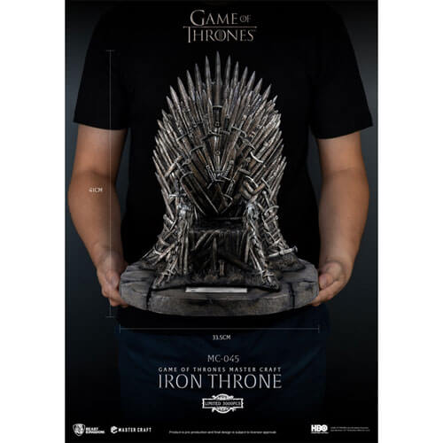 Beast Kingdom Master Craft Game of Thrones Iron Throne