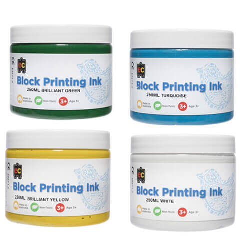 EC Non-Toxic Block Printing Ink 250mL