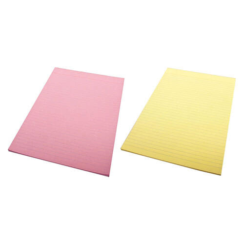 Quill A4 Bond Ruled 70-Leaf Office Pads 70gsm 10pk